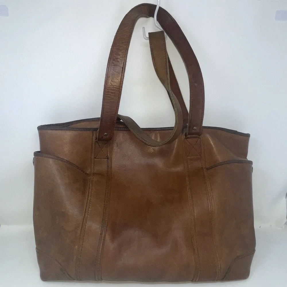 Melvill & Moon Brown Leather Dar Es Salaam Day Bag South African Safari Luxury